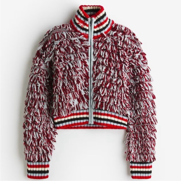 H&M Jackets & Blazers - Perfect Moment H&M Boucle Knit Wool Cardigan